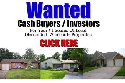 Houston Wholesale House Deals - Cash Buyers and Investors