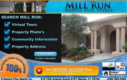 Major Price Reduction! Mill Run Single Family Homes From $400k's