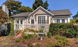 Turn of the Century Ocean front Depot Hill Victorian with all the modern conveniences of today. Walk to the beach and Capitola Village. Beautiful in and out. Gourmet kitchen with rosewood mahogany cabinets, granite counter tops and top of the line