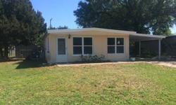Contact me today and don't miss out on this 840 Sq. Ft. 3 Bed / 1 Bath / 1 Car Port home located in Sarasota Springs. This home has already had some improvements done as you can see in the pictures. Roof & A/C are in good condition, Natural Polished