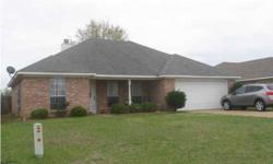 Wonderful first home in great neighborhood with easy access to Medical Centers, shopping and I-20.This home is immaculate! Spacious family room with stained concrete floors. Split plan. Master has whirlpool tub, separate shower and large closet.Covered