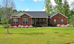 BEAUTIFUL, FULL BRICK, 3BR/2BA HOME THAT SITS ON A 2.11 ACRE LOT JUST 10 MIN AWAY FROM LAKE GUNTERSVILLE. PROFESSIONALLY DESIGNED LANDSCAPING AND CONCRETE DR WITH AMPLE PARKING AREA. LARGE BACK YARD AND CUSTON BUILT DECK. EAT IN KITCHEN W/ STAINLESS STEEL