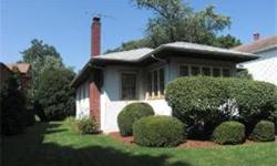 DARLING VINTAGE TWO BR STUCCO HOME NESTLED ON A BEAUTIFUL, DEEP LOT, 50 x 242. BUILT IN 1922-A LIGHT-FILLED LR WITH A BRICK FP&BI SHELVES, DR WITH FRENCH DOORS, BI CHINA HUTCH,LARGE EAT-IN KIT.,ENCLOSED PORCH/SUN ROOM,SCREENED PORCH, 2 CAR DET. GAR.