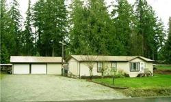 Move in Ready! Not a Short Sale or a Bank Owned! Lovely Home on Level corner Lot. Lots of upgrades! Plenty of room for all the toys with a oversized 2 car garage/shop. Minutes to I-5. You have to see this home. It's hard to find a move in ready home with