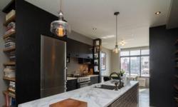 This Williamsburg 1,206 sqft 2 bedroom, 2 bathroom Penthouse condo plus 195 sqft private terrace is in an exciting boutique development. This gut renovated unit features radiant heated cement floors, sliding rustic wood doors, open island kitchen, custom