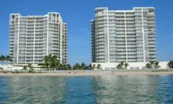 Direct Ocean, largest model at Hollywood's favorite luxury complex. This rare ocean direct unit has a huge wrap around balcony perfect for beachfront entertaining. Private elevator entry to foyer with double doors. Versatile floor plan includes large eat