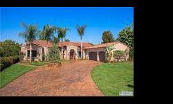 Gorgeous single story tuscan villa w/private guest quarters!! Listing originally posted at http