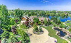 Gated water front acreage estate situated on the shores of Moon Bay Lake. No expense was spared in designing interior/exterior of home. Includes palatial driveway entry, lg front porch, sunny courtyard, gently sloped sandy beach, private boat dock for