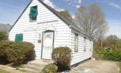 I am offering a 3 bedroom one family cape cod style house with an unfinished basement and a full bathroom. Has central heating and a living room with a mantlepiece. The house has a parking possibility of up to two cars. It has hardwood floors and a