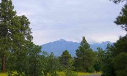 Serenity in the subdivision of Timber Ridge in Pagosa Springs, Colorado. A wonderful parcel with huge mountain views. All this is situated on 3.79 acres of a nicely treed, parcel that feels very secluded and yet is just minutes along paved roads from