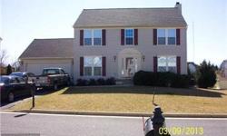 Lovely 4 bed. 2 1/2 ba. Colonial with full basement. Large island kitchen opens to deck-fenced yard. Adjoining family room with fireplace. Huge master suite. Priced to sell @219,000.00Call Debbie @ Exit Gold Realty 410-643-4111 443-496-1252