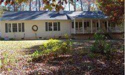 NORMAL SALE! Seller says bring all offers! Close quickly on this immaculate, 2500 sq ft home situated on nearly 5 peaceful, wooded acres at Lake Anna. Open floorplan features a huge kitchen w/breakfast bar and island, mud room, walk-in pantry, sunroom,
