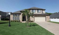 Stunning home backing to 3rd fairway of golf course! Open plan w/cathedral ceilings and beautiful upgrades! Extensive wood floors. All BDRMS huge. Amazing pergola, outdoor fireplace and built-in grill!Listing originally posted at http