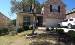 Beautiful Meritage Home in Cibolo Canyon@Ventanas. This home features 5 bedrooms and 3.5 baths. Master bedroom is down. Two spacious living areas with fireplace in family room. Fabulous kitchen with double ovens, granite counters. Electrolux SS Refrig and