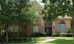 Lakeside Estates in Grapevine! Grapevine-Colleyville ISD. Cul de sac lot adjacent to greenbelt & Corp Property. Lovely wooded lot. Study to left of entry. Hardwoods. Open plan. Master downstairs. Bay Window at front of home. Lovely master bath & suite.