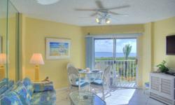 Renovations just completed! New kitchen & baths with custom cabinets, granite counters and stainless appliances. 2 bedroom, 2 bath condo offered fully furnished with beautiful endless ocean views. Amenities include pool, tennis, cafe & lounge, beach,
