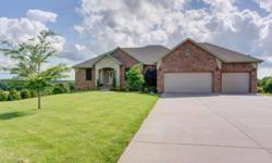 Awesome views! All brick, custom, walk out basement home with 5 beds and 3 full bathrooms. Susan Stowe is showing 368 Evening Ln in Ozark which has 5 bedrooms / 3 bathroom and is available for $365000.00. Call us at (417) 459-3838 to arrange a viewing.