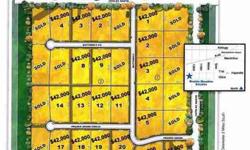 Development is located at 79th & 135th West (Clearwater Road) 20 lots to choose from. All have city water. Choose your builder or ours. Some lots have great places for a pond. 1500 sq ft minimum on homes. Up to 3 horses or cattle allowed per lot.
Listing