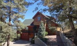 Enjoy a True 180 Degree Panoramic View From This Custom Built Cedar Home in Desirable Highland Pines. Situated on A 1.03 Acre Ponderosa Pine Covered Treed Lot with Unobstructed Panoramic Views. Large Wrap Around Deck is Great For Entertaining and Easy to