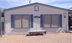 1200+ sq. ft. Sportsman's Cabin near Lake Mead's South Cove Launch in Meadview, Arizona. Less than two hour drive to Las Vegas - we've used it as a weekend FISHING get-away for the past ten tears. 2BR, 2Bath, City water, septic, propane. Guest overflow