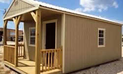 CALL OR TEXT YOUR EMAIL ADDRESS FOR E BROCHURE.THIS IS A BEAUTIFUL UNFINISHED CABIN THAT CAN BE USED FOR STORAGE, OR FINISH IT OUT FOR YOUR LEASE, OILFIELD HOUSE, POOL HOUSE, KIDS PLAYHOUSE..... ETCTOMMY 830-688-0024CELL