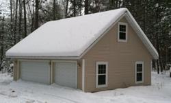 This is a great opportunity to own your own multi-purpose storage garage without a huge price tag. Currently used as a man cave, this 32?x 26? 3-car garage with gravel driveway would be great headquarters for a fishing, hunting or snowmobile retreat. The
