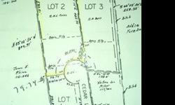 This is a 2.25 acre lot for sale by owner with operational utilities (water tap, septic system and electric) already established on property so you can build without all the fees. The property has a current health inspection on the septic system. Plenty