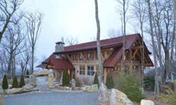 Bank Owned - Truly Unique Awesome huge timber/log & stone Mountaintop home in an incredilble development, Eagles Nest, priced more than 1 million dollars below recent sale price. This is a one of a kind investment opportunity offering wonderful mountain &