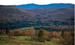 Part of gorgeous 92 acre parcel, facing south with huge views of 3 ski areas. Lot 2 has 4 bedroom septic and includes underground power and septic design for in-ground system. Fully permitted except Storm Water in process. Common land of 20 acres with