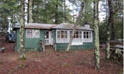 WHAT YOU LOOK FOR IN A SUMMER COTTAGE!!! SANDY BEACH, VIEWS, SUN ALL DAY, LEVEL LOT. FIELD STONE FIRE PLACE, OPEN CONCEPT WITH A MASTER BEDROOM FACING OUT TO THE LAKE. NEEDS TLC BUT HAS A GREAT LOCATION AND 130 FEET OF WATERFRONT TO PLAY WITH!!!
Bedrooms: